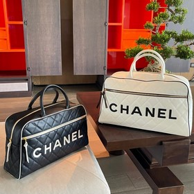 CHANEL VINTAGE Дорожная сумка «Боулин