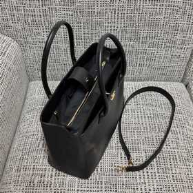CHANEL VINTAGE Сумка-тоут черно-золото