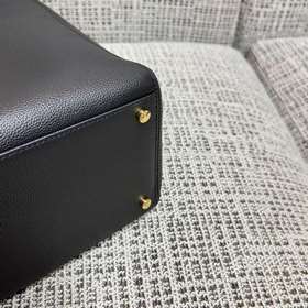 CHANEL VINTAGE Сумка-тоут черно-золото