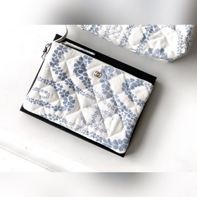 Сине-белая пляжная сумка Chanel 25M пр