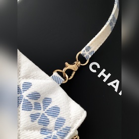Сине-белая пляжная сумка Chanel 25M пр