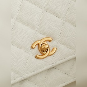Сумка Chanel 25B с плетеной ручкой, че