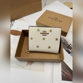 Кошелек для мелочи COACH Star CW950 из