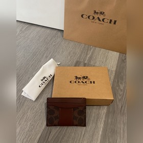 Новая кошелек Coach модели cbD80 также