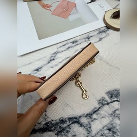 Кошелек Coach хаки с металлической цеп