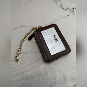 Кошелек Coach с цепочкой CAH08 из темн