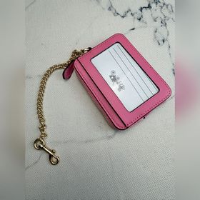Кошелек Coach с металлической цепочкой