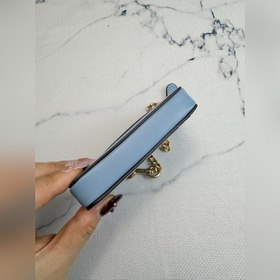 Кошелек Coach с металлической цепочкой