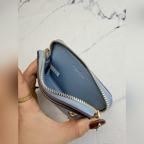 Кошелек Coach с металлической цепочкой