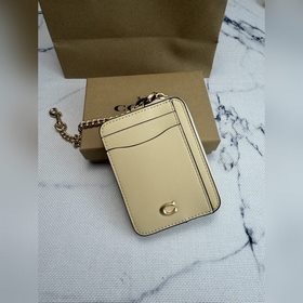 Кошелек Coach с цепочкой CAH08 из лату