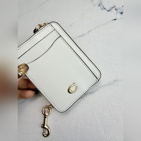Кошелек Coach с металлической цепочкой