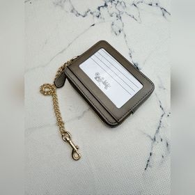 Кошелек Coach с цепочкой CAH08 из кожи