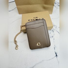 Кошелек Coach с цепочкой CAH08 из кожи