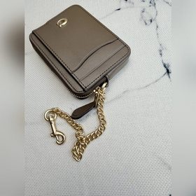 Кошелек Coach с цепочкой CAH08 из кожи