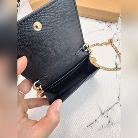 COACH C0059 — однотонная сумка на цепо