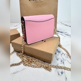 COACH C0059 — однотонная сумка на цепо