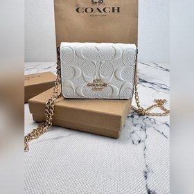 COACH006 — классическая сумка с рельеф