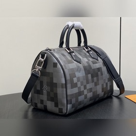 M28977, чёрная сумка Speedy с мотивом