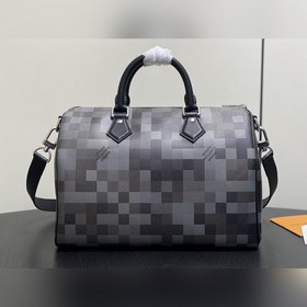 M28977, чёрная сумка Speedy с мотивом 