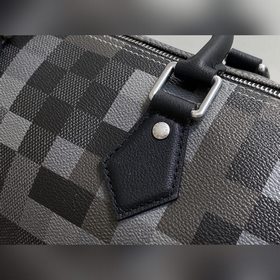 M28977, чёрная сумка Speedy с мотивом 