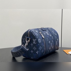M28617 Синяя мужская сумка «Speedy» из