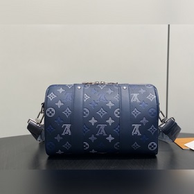 M28617 Синяя мужская сумка «Speedy» из