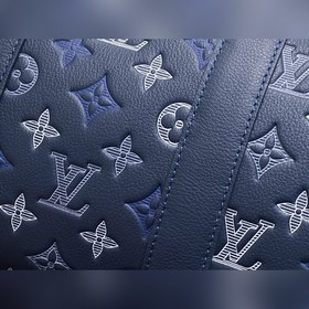 M28617 Синяя мужская сумка «Speedy» из