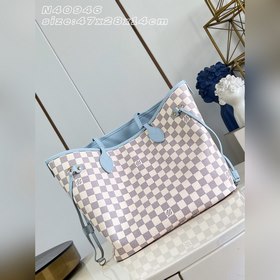 [Топ-модель N40946] Мотив Damier Azur