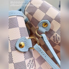 [Топ-модель N40946] Мотив Damier Azur