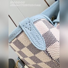 [Топ-модель N40946] Мотив Damier Azur