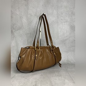 5BG289 (коричневый) Сумка-«пельмень» M