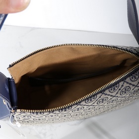 TORY BURCH ROMY T MONOGRAM — сумка чер