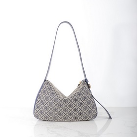 TORY BURCH ROMY T MONOGRAM — сумка чер