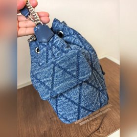№ 1517]Сумка TORY BURCH Charlie джинсо