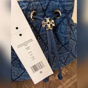 № 1517]Сумка TORY BURCH Charlie джинсо