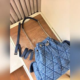 № 1517]Сумка TORY BURCH Charlie джинсо