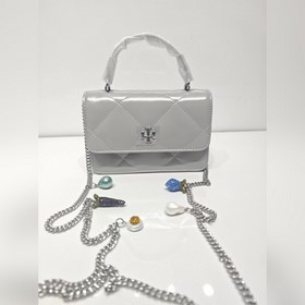 Мини-сумка Tory Burch Kira на цепочке,