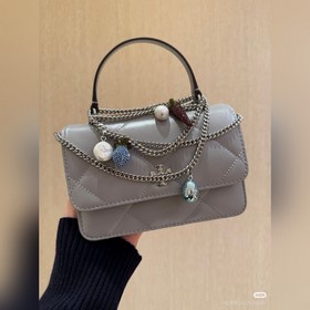 Мини-сумка Tory Burch Kira на цепочке,