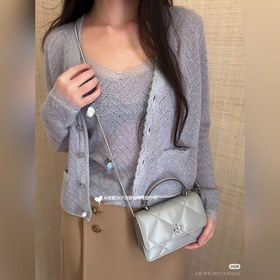 Мини-сумка Tory Burch Kira на цепочке,