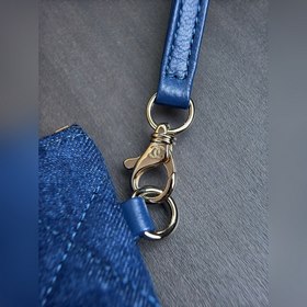 Джинсовая сумка из рогожи серии 26C, в