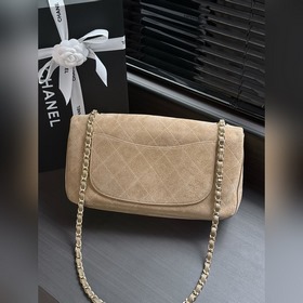 Сумка серии 26S из замши CF Maxi с цеп