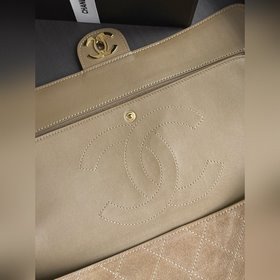 Сумка серии 26S из замши CF Maxi с цеп