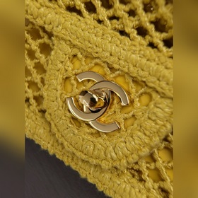 26m Chanel： эта вязаная сумка на цепоч