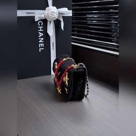 Плетеная сумка серии Chanel Beach разм