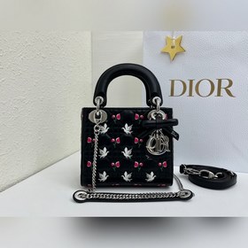 Сумка Lady Dior с тремя отделениями, у