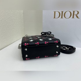 Сумка Lady Dior с тремя отделениями, у