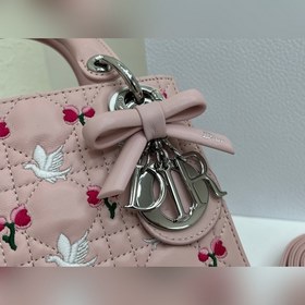 Сумка Lady Dior с трёхсекционным банто