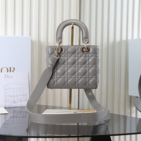 Сумка Lady Dior из оригинальной кожи в
