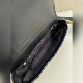 Черная сумка Baguette . Кожаная сумка