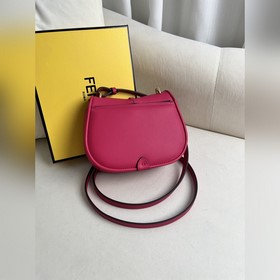 Маленькая сумка FENDI пурпурно-красн